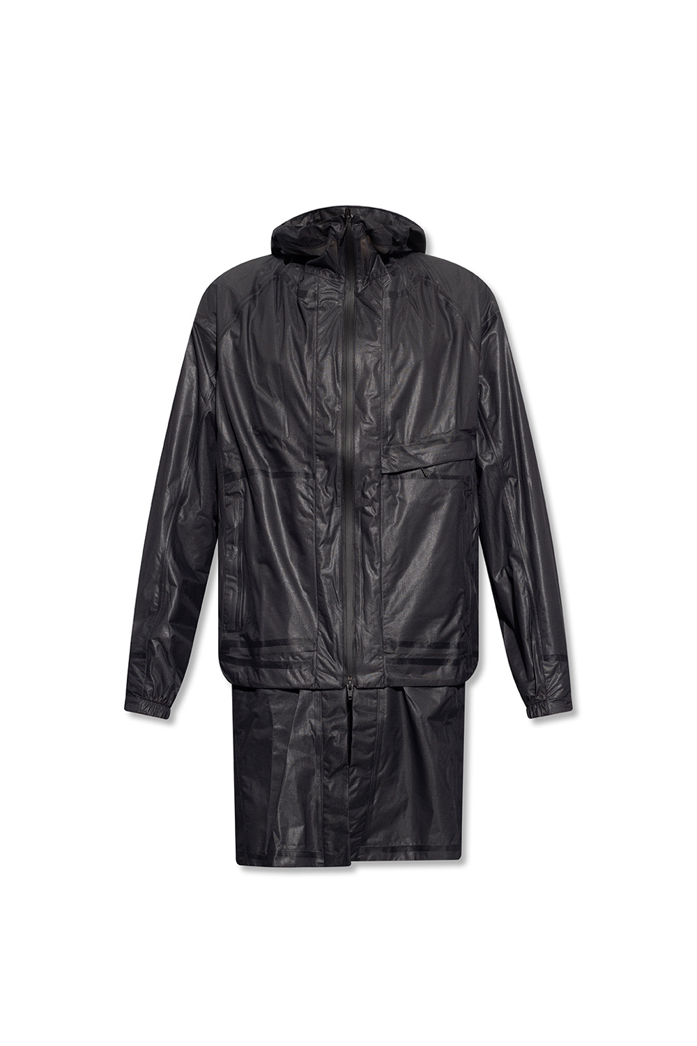 Y3 store rain jacket